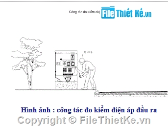 Bản vẽ,thi công,Bản vẽ chi tiết,kiểm tra điện áp